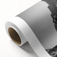 Art deco poster of Taranaki, New Zealand, in muted earth tones on rolled canvas, ideal for nursery wall art.