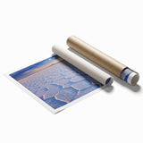 Extra large rolled print of a floral scene in Bolivia with vibrant hues, ideal for classy bathroom wall art.
