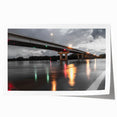Rolled print of Arkansas scenery with vibrant green and floral elements, suitable for art wall dining room.