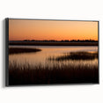 Black and white landscape art painting of Connecticut scenery on framed canvas, suitable for bedroom wall decor.