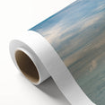 Art Deco style poster of Florida Keys on rolled canvas, featuring pastel shades, ideal for nursery wall art.