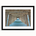 Extra large abstract art print of Savannah scenery, featuring colorful textured design on framed canvas.