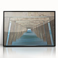 Large abstract wall art depicting Savannah, USA in muted gray and blue tones on a framed acrylic.