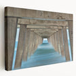 Savannah, Georgia street scene in muted earth tones on large stretched canvas, suitable for kitchen wall art.