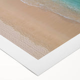 Art deco poster featuring vibrant sunset over Oahu, Hawaii on rolled canvas, ideal for dining room decor.
