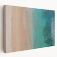 Large canvas print depicting the vibrant sunset over Oahu, Hawaii, ideal for kitchen wall art.