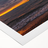 Art deco poster of Annapolis skyline in muted blues on rolled canvas, suitable for dining room decor.