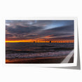 Rolled print depicting Annapolis, Maryland, with soft pastel floral elements.