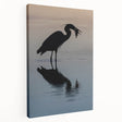Scenic Chesapeake Bay landscape on stretched canvas, featuring soft blue and green tones, ideal for kitchen wall art.
