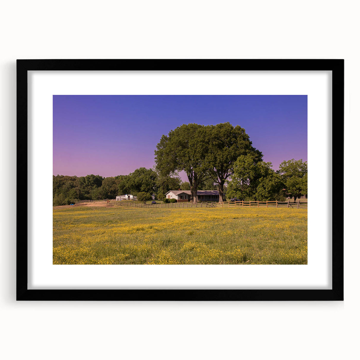 Extra large, textured abstract art print of colorful, swirling patterns on a black framed canvas.