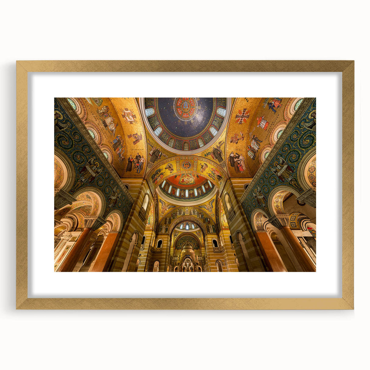 Extra large abstract art print of the St.