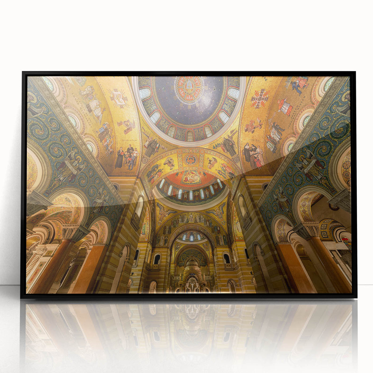 Large abstract wall art depicting the St.