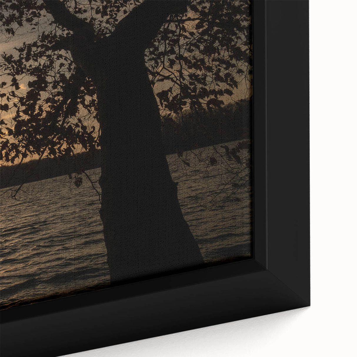 Textured black wall art depicting Raleigh, North Carolina skyline in vibrant colors on an extra large framed canvas.