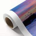 Art Deco style poster of Pennsylvania scenery in pastel colors on rolled canvas, suitable for nursery wall art.