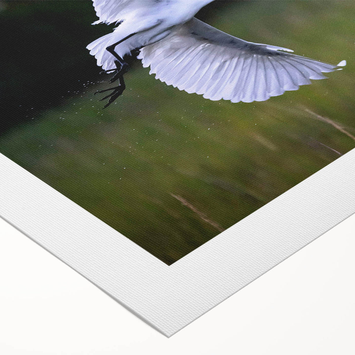 Art deco poster of South Carolina scenery in muted colors on rolled canvas, suitable for dining room wall art.