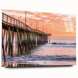 Large abstract wall art of Virginia scenery on acrylic glass, featuring muted earth tones.