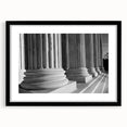 Abstract art print of Washington D.C.