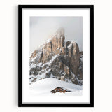 Extra large abstract art print featuring textured, colorful swirls on a black framed canvas, ideal for living room decor.
