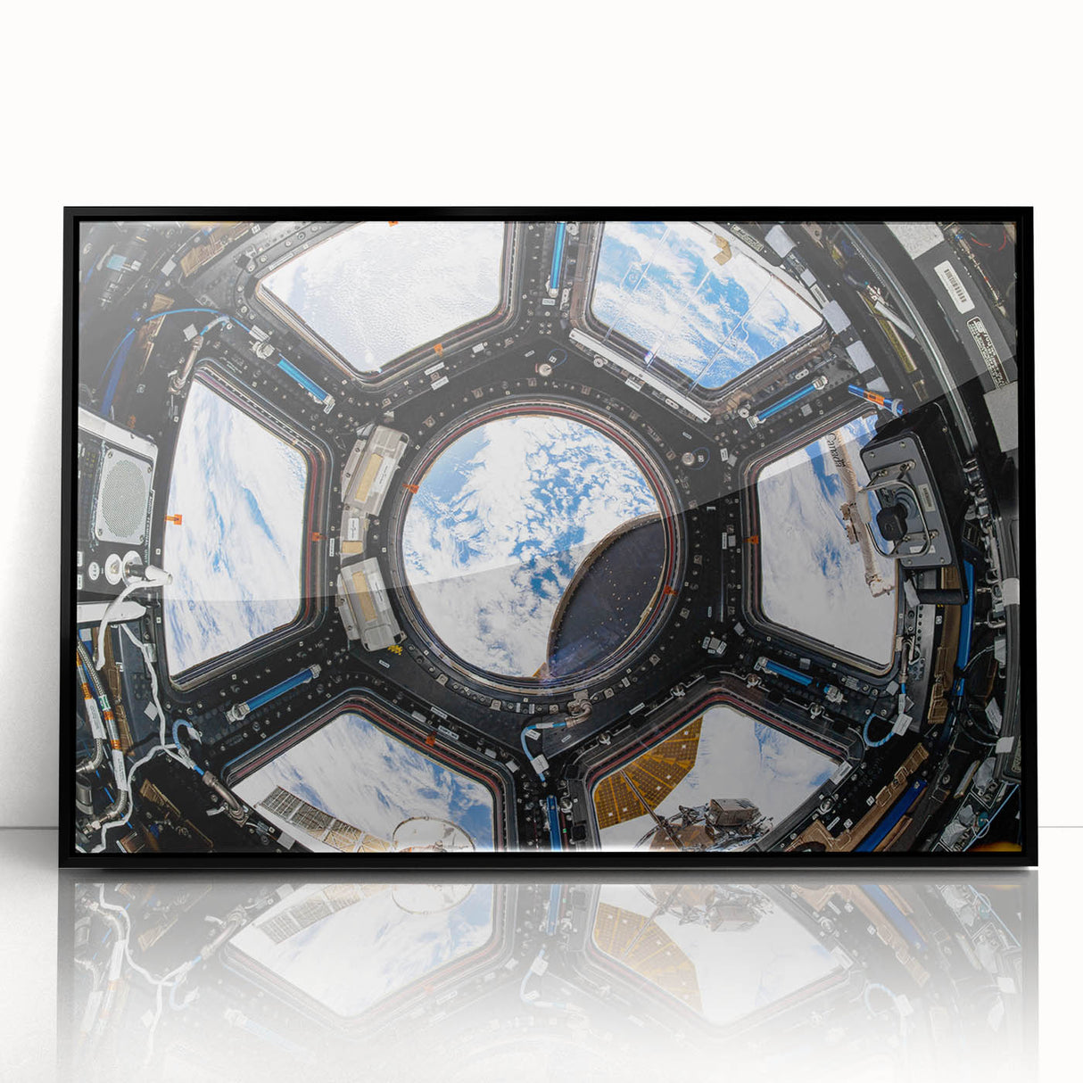 Space Station View Wall Art - NASA Exploration Window Canvas