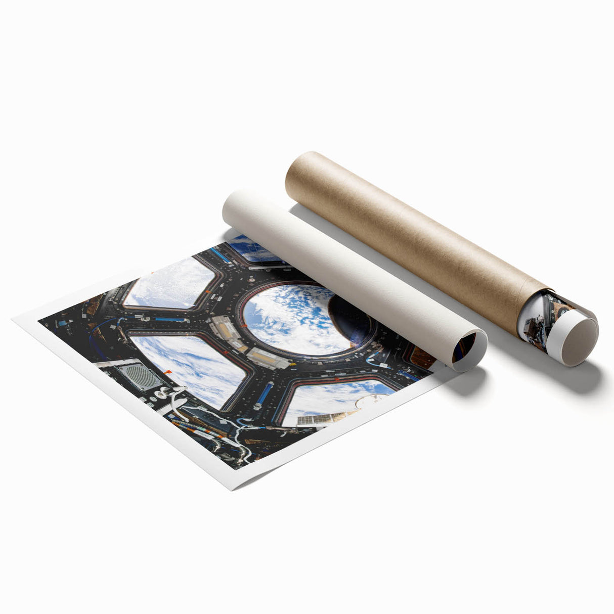 Space Station View Wall Art - NASA Exploration Window Canvas