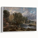 Romanticism Art: "Stratford Mill" by John Constable