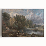 Romanticism Art: "Stratford Mill" by John Constable