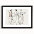 Chic Art Deco Wall Art – Stylish 1920s Fashion Illustration Print
