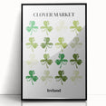 Clover Market Irish Wall Art - St. Patrick’s Day Shamrock Print