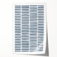 Abstract Line Pattern - Boys Wall Art Kids Room Decor