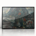 Realism Art Print – Miner | Dark and Atmospheric Industrial Scene