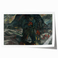Realism Art Print – Miner | Dark and Atmospheric Industrial Scene
