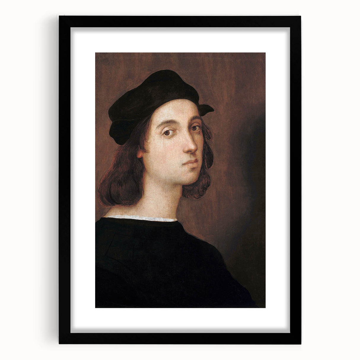 Raphael's Self-Portrait Renaissance Art Print – Iconic Masterpiece