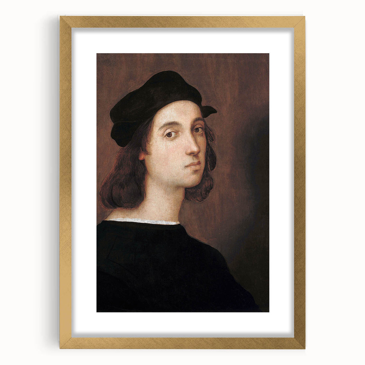 Raphael's Self-Portrait Renaissance Art Print – Iconic Masterpiece