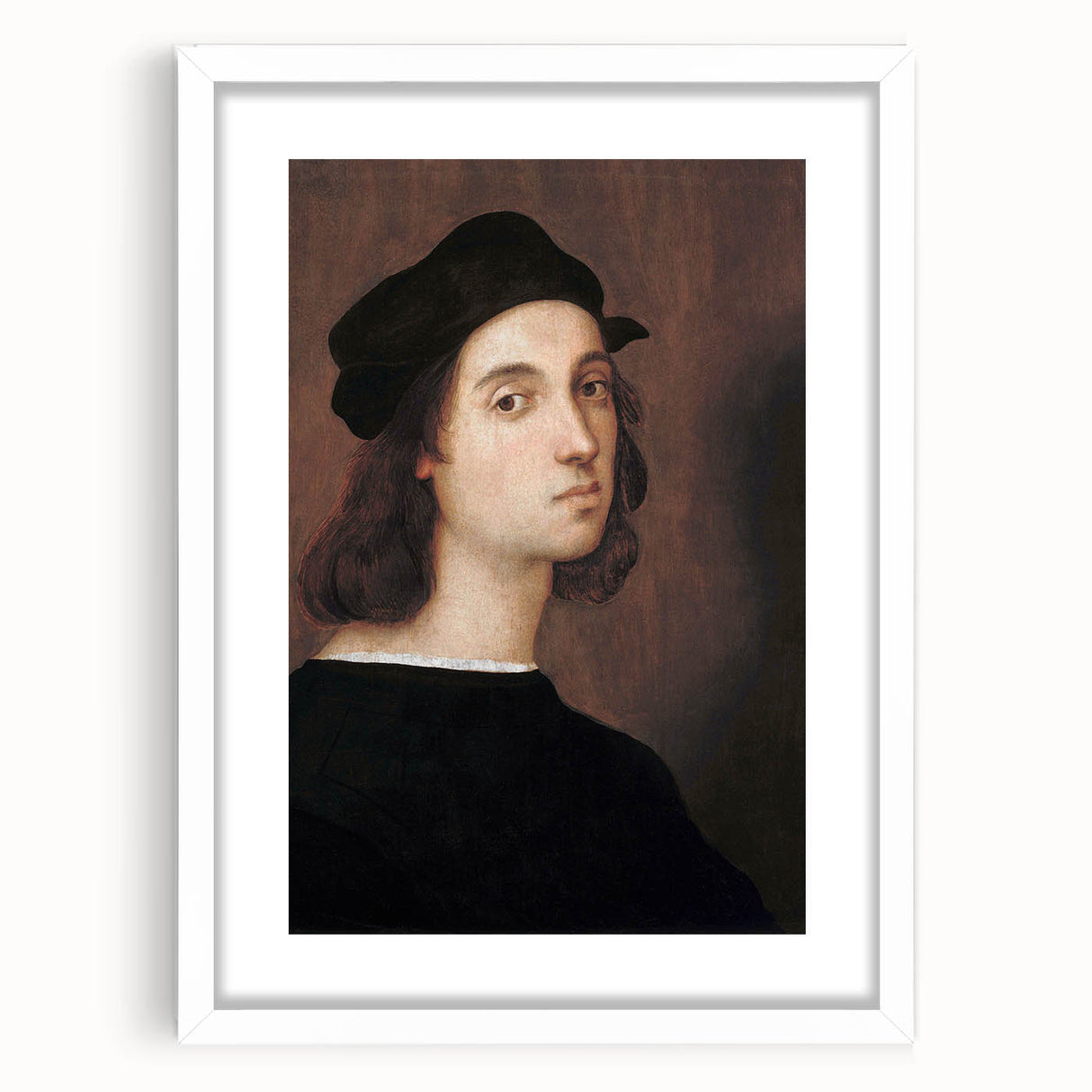 Raphael's Self-Portrait Renaissance Art Print – Iconic Masterpiece