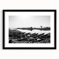 Abstract art print featuring textured, colorful depiction of Mali scenery on a large framed canvas.