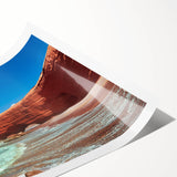 Extra large wall art featuring line art flowers in muted earth tones on rolled canvas, ideal for large living room decor.