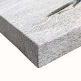 Large art of a black and white Namibian landscape on stretched canvas, ideal for bedroom wall decor.