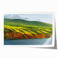 Extra large rolled print of Adelaide scenery with vibrant floral elements, ideal for art wall dining room.