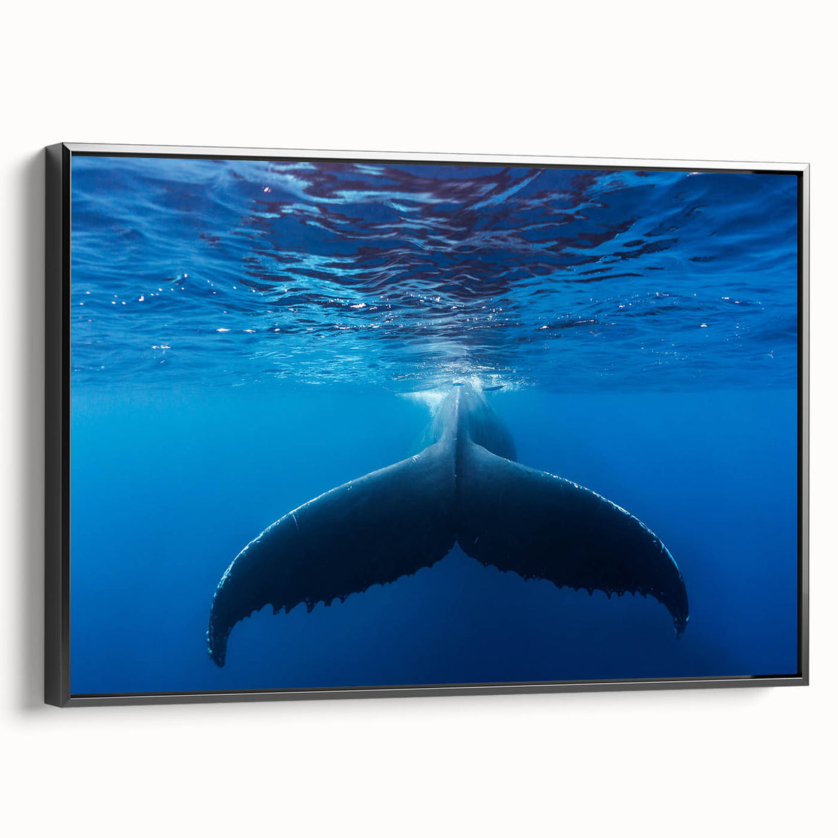 Framed canvas of a black and white vintage landscape painting, ideal for bedroom wall art.