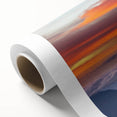 Art deco poster of El Salvador scenery in pastel shades on rolled canvas, ideal for nursery wall art.