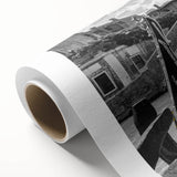 Art Deco poster of Venice scenery on rolled canvas, with muted pastel colors, ideal for nursery wall art or dining room.