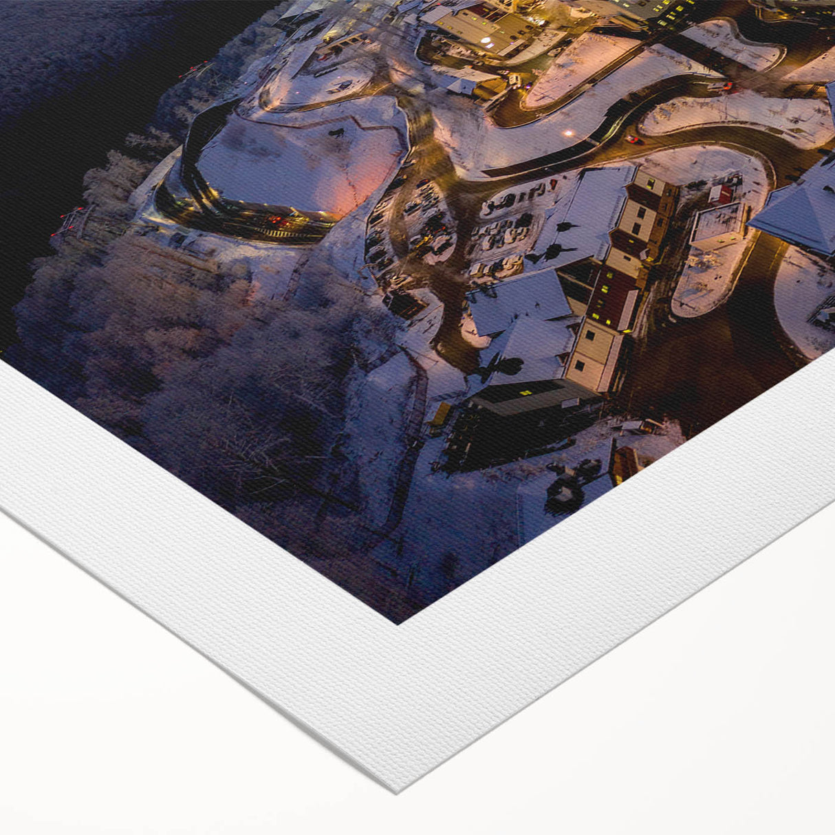 Art deco poster featuring a scenic view of Sochi with muted earth tones on a rolled canvas, suitable for dining room walls.