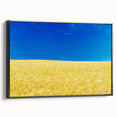 Black and white framed canvas of a vintage European landscape, ideal for bedroom wall decor.