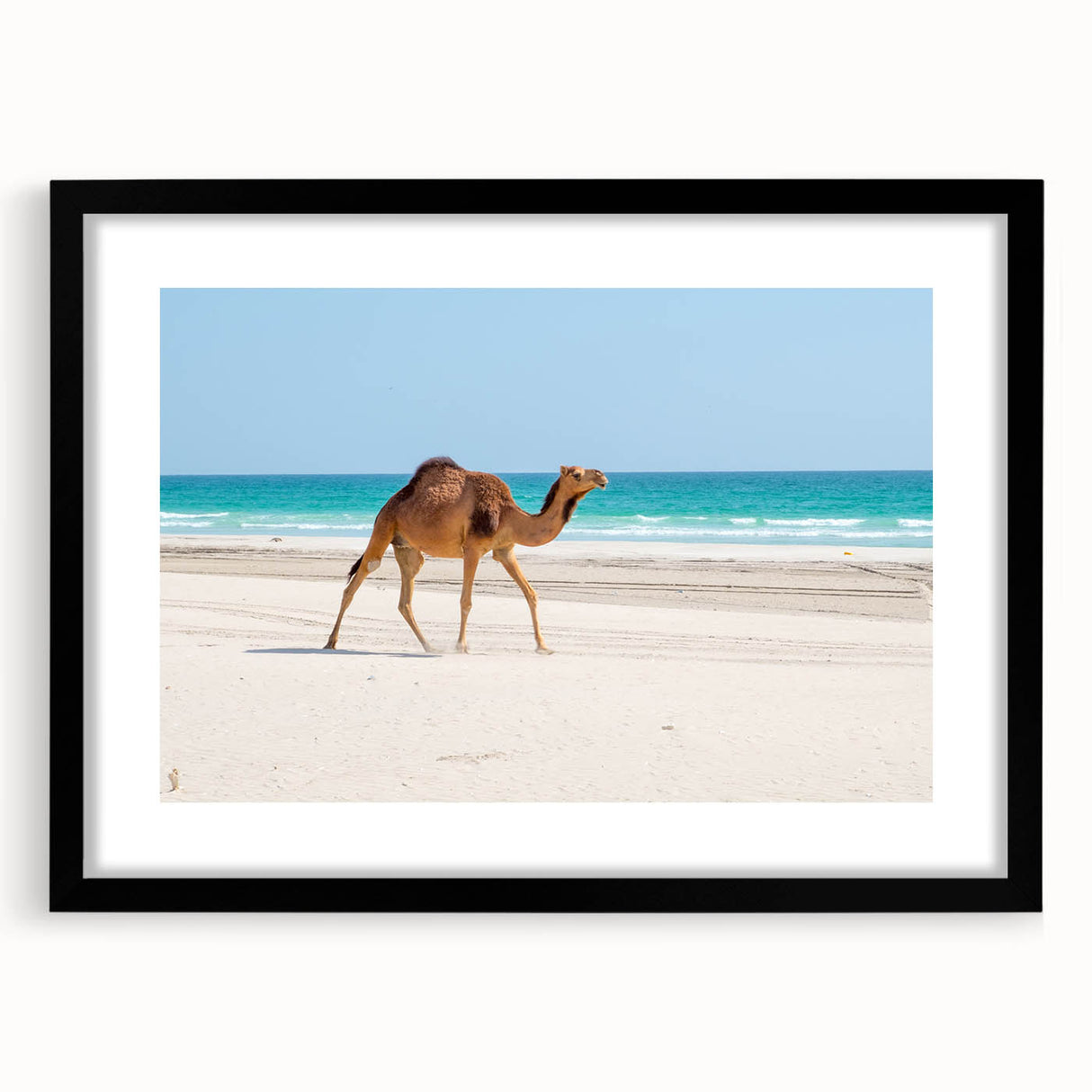 Extra large, textured abstract art print featuring colorful, swirling patterns on a framed canvas.