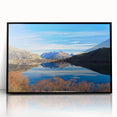 Large abstract wall art of Otago, New Zealand landscape in muted earth tones on a framed acrylic.