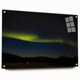 Acrylic print of Denali, Alaska with subdued earth tones, ideal for bedroom or dining room decor.