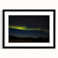 Extra large, textured abstract art print of Denali, Alaska in vibrant colors on a black framed canvas.