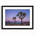 Abstract art print of Joshua Tree in vibrant colors on a textured, extra large canvas, ideal for living room decor.