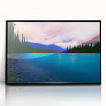 Large abstract wall art depicting Vail, Colorado scenery in muted earth tones on a framed acrylic print.