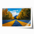 Rolled print of Denver skyline with floral accents in soft pastel shades, suitable for art wall dining room.